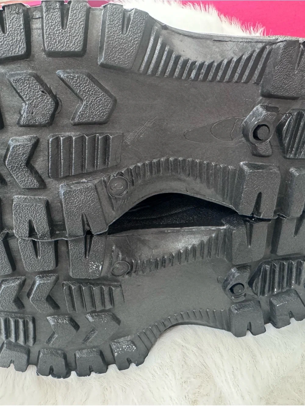 WFS Kids Black Snow & Rain Boots